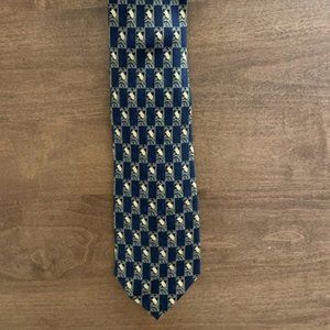 Charleston Tie Rack Men's 100% Silk Tie